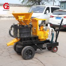 Gaodetec GSZ-10S 10m3/h air motor driven multifunctional rotor type shotcrete machine
